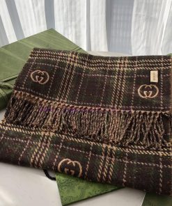 Double Eleven 11 Customized Purchasing Grade Latest Double sided Dual use Scarf, GG Logo As w8emtfxd