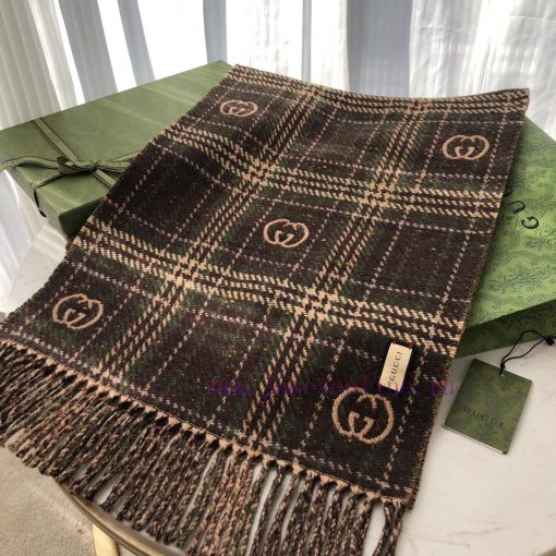 Double Eleven 11 Customized Purchasing Grade Latest Double sided Dual use Scarf, GG Logo As w8emtfxd - Image 3