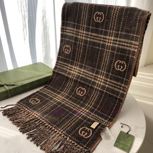 Double Eleven 11 Customized Purchasing Grade Latest Double sided Dual use Scarf, GG Logo As w8emtfxd - Image 14