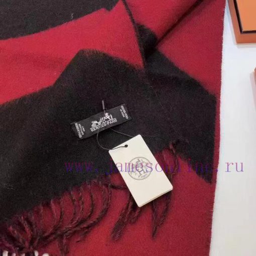 Double Eleven Hermes wool long styleSoft scarf with fine wool fabric on sale. Double sided w6xcbax1r - Image 5