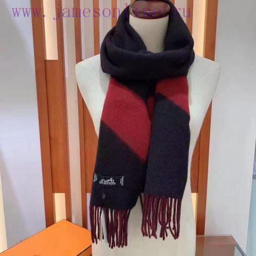 Double Eleven Hermes wool long styleSoft scarf with fine wool fabric on sale. Double sided w6xcbax1r - Image 8