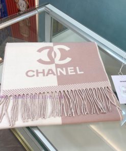 Chanel 24A series double-sided color blocked scarfClassic double-sided color blocked jacquarovyp0c87