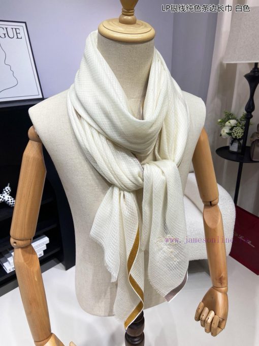 LP premium original single LP silver thread solid color stripe edge length towel ️ High end dpdtlw0h - Image 5