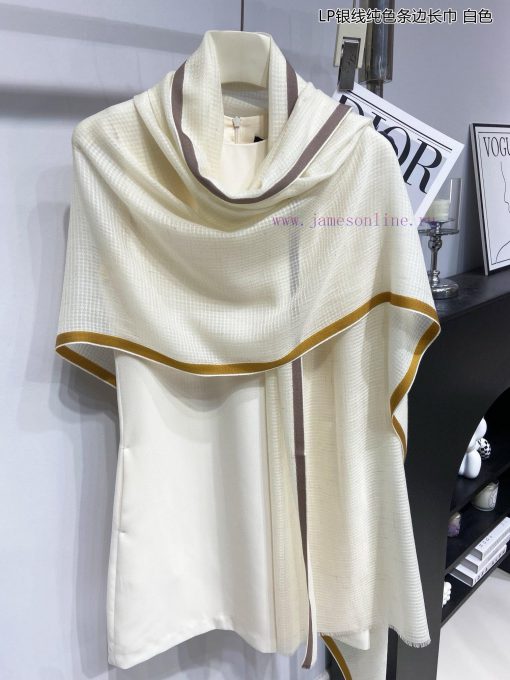 LP premium original single LP silver thread solid color stripe edge length towel ️ High end dpdtlw0h - Image 8