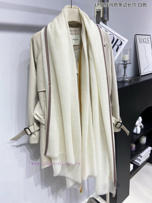 LP premium original single LP silver thread solid color stripe edge length towel ️ High end dpdtlw0h - Image 9