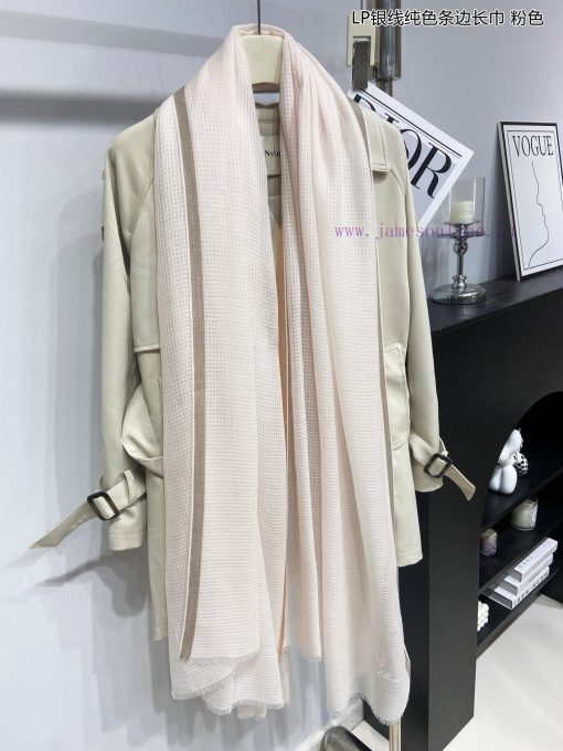 LP premium original single LP silver thread solid color stripe edge length towel ️ High end 48pvtgsy - Image 9