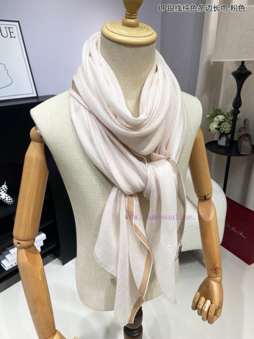 LP premium original single LP silver thread solid color stripe edge length towel ️ High end 48pvtgsy - Image 16
