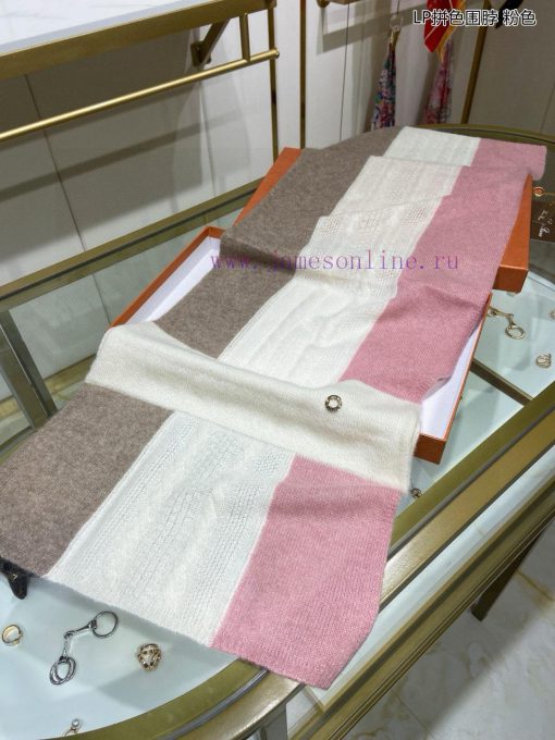 The new Loro Piana Beef LP Color blocked Multi functional Neck allows you to wrap it as you 8vqwcpv4 - Image 14