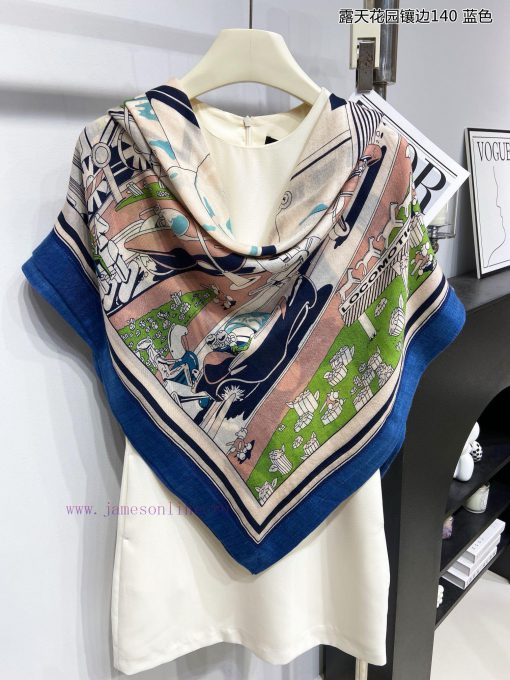 The new cashmere model is said to look good and recommended by Herm è s. The double-sided ant96m231m - Image 21