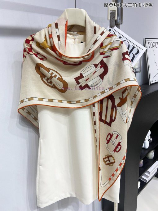 Newly released top of the line H Home modern buckle large triangle scarf multifunctional trixfcds5jg - Image 10