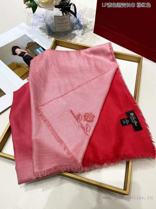 LP premium original single LP solid color gradient long scarf ️ High end product ️ Heavy preetslzmrm - Image 4
