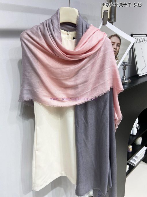 LP premium original single LP solid color gradient long scarf ️ High end product ️ Heavy preoag7owqa - Image 8