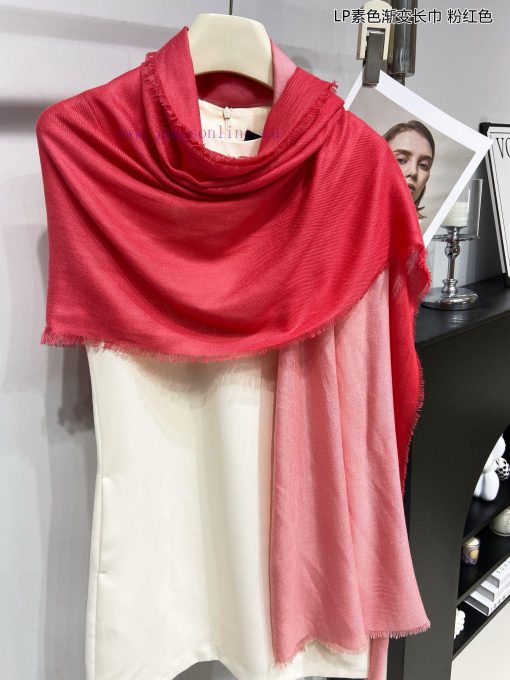 LP premium original single LP solid color gradient long scarf ️ High end product ️ Heavy preetslzmrm - Image 8