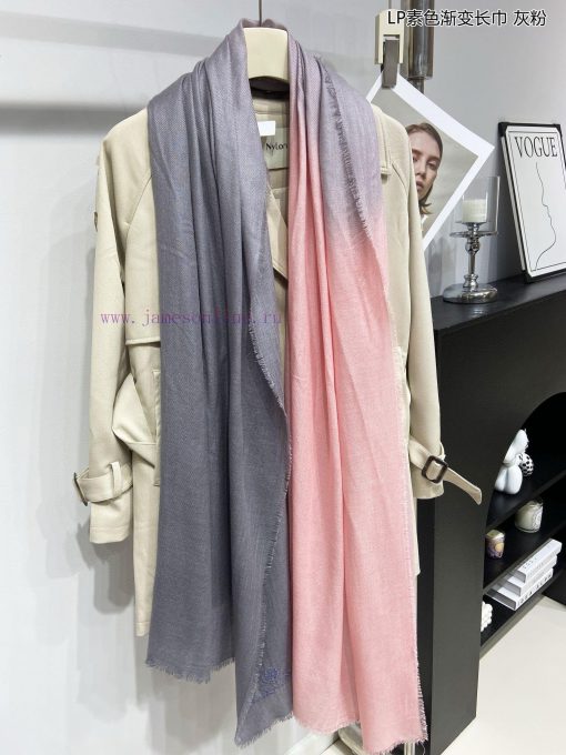 LP premium original single LP solid color gradient long scarf ️ High end product ️ Heavy preoag7owqa - Image 9