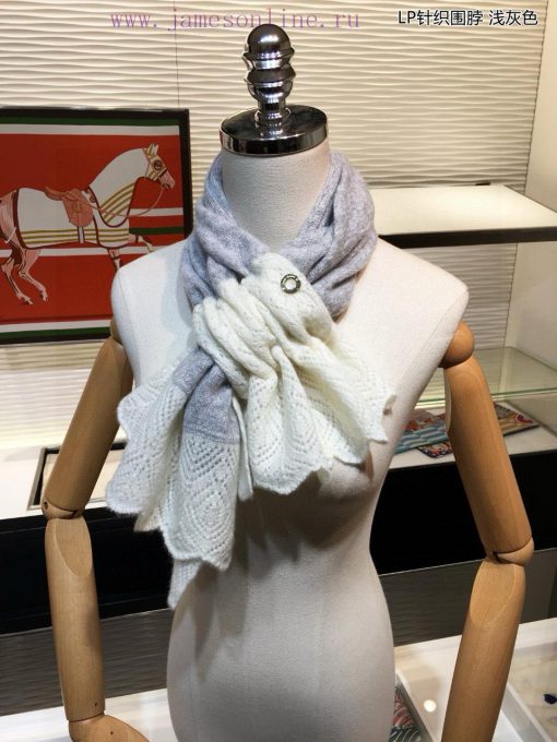 New Loro Piana Cattle LP Knitted Neck Multi functional Neck, can be wrapped as you want, lowpq4e7ss4 - Image 9