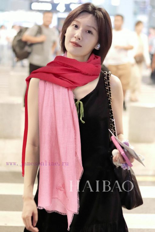 LP premium original single LP solid color gradient long scarf ️ High end product ️ Heavy preetslzmrm - Image 13