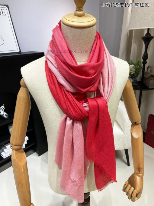 LP premium original single LP solid color gradient long scarf ️ High end product ️ Heavy preetslzmrm - Image 16