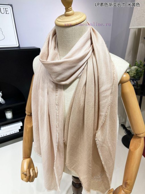 LP premium original single LP solid color gradient long scarf ️ High end product ️ Heavy pre48cxiqmm - Image 17