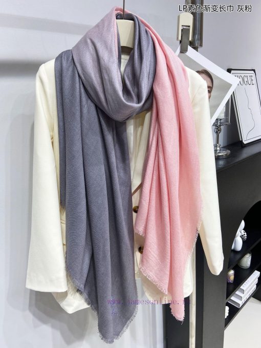 LP premium original single LP solid color gradient long scarf ️ High end product ️ Heavy preoag7owqa - Image 18