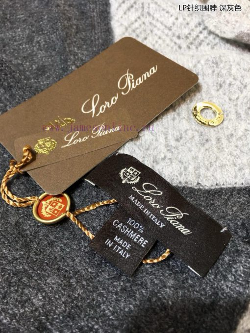 New Loro Piana Cattle LP Knitted Neck Multi functional Neck, can be wrapped as you want, lowqyq2j1c0 - Image 15