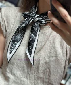 New D Home D Paris Map Diamond Scarf with Exquisite Handmade Roll Multi functional Accessoriruovagi0
