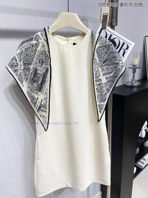 New D Home D Paris Map Diamond Scarf with Exquisite Handmade Roll Multi functional Accessoriammu5np3 - Image 12