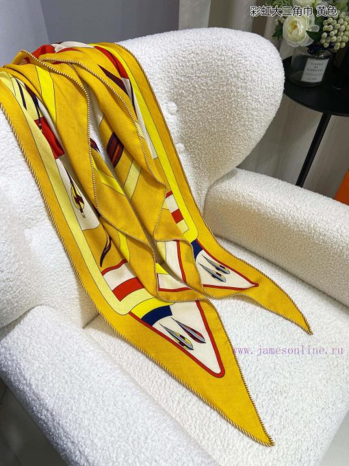 The new top of the line H Home Rainbow Triangle Scarf is a multifunctional triangular scarf aq3k3knd - Image 12
