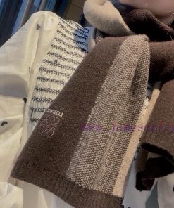 LOEWE Original ️ New Knitted Scarf for Men and Women ️ Low key Luxury ️ Exquisite Soft and Eenbo5h57