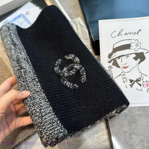 Chanel's new autumn/winter collection of 24 inch knitted scarves and long scarves, made of cmjoy0uq6 - Image 5