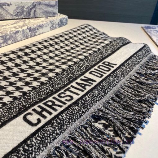 CD Thousand Bird Grid Scarf Another Classic Masterpiece Black and White Thousand Bird Grid D6qamtilp - Image 9