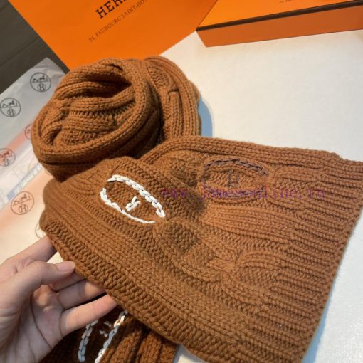 Home H's classic pig nose Fried Dough Twists scarf can be used for many years. It's no exaggpc4bocrs - Image 9