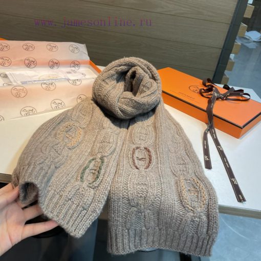 Home H's classic pig nose Fried Dough Twists scarf can be used for many years. It's no exaggsw6vwz79 - Image 18