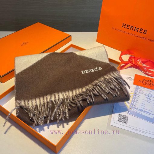 Big H double-sided jacquard thickened tassel scarfBuy and cherish, they are all export ordere0eg9fpd - Image 4