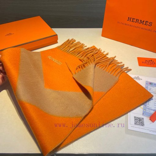 Big H double-sided jacquard thickened tassel scarfBuy and cherish, they are all export order76imgn0o - Image 6