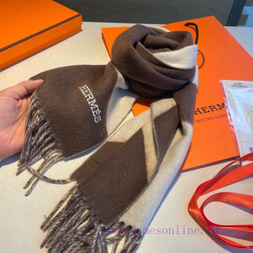 Big H double-sided jacquard thickened tassel scarfBuy and cherish, they are all export ordere0eg9fpd - Image 10
