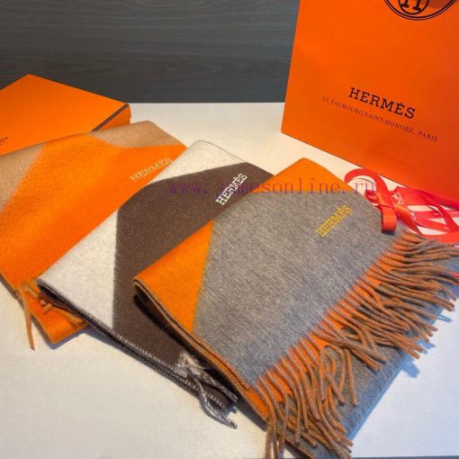 Big H double-sided jacquard thickened tassel scarfBuy and cherish, they are all export order76imgn0o - Image 12