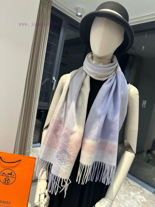 Hermes! Highly praised and kept! Buy and cherish our men's scarves~~Men's scarves are really0y0ibrdu - Image 10