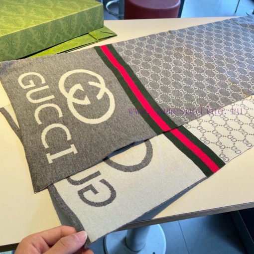 G Home Bull Goods GG Knitted High Quality Knitted Splicing Scarf is a rare product in the ma4bwuvedm - Image 8