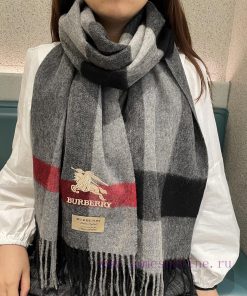 Ace reputation Burberry deep water ripple classic cashmere plaid scarf ‼ The latest products2puz9udu