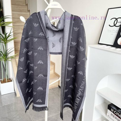 Armani Armani's latest men's scarf for 2024 is elegant and simple, which is the perfect pursu63cp7ik - Image 8