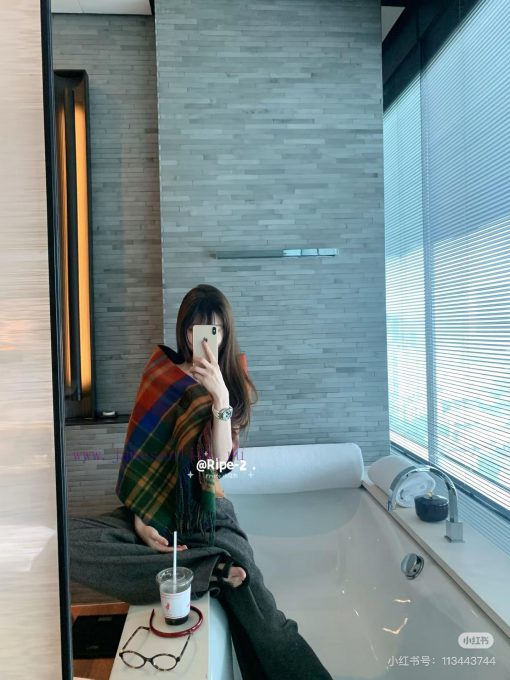 New colors have arrived 𝐕𝐢𝐯𝐢𝐞𝐧𝐧𝐞𝐖𝐞𝐬𝐭𝐰𝐨𝐝 🪐Classic Grid Saturn 🪐 Plaid cape shawl Vivienne Weswfhyqf7l - Image 3
