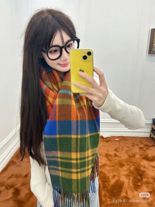 New colors have arrived 𝐕𝐢𝐯𝐢𝐞𝐧𝐧𝐞𝐖𝐞𝐬𝐭𝐰𝐨𝐝 🪐Classic Grid Saturn 🪐 Plaid cape shawl Vivienne Weswfhyqf7l - Image 6