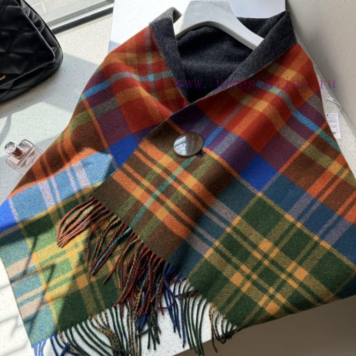 New colors have arrived 𝐕𝐢𝐯𝐢𝐞𝐧𝐧𝐞𝐖𝐞𝐬𝐭𝐰𝐨𝐝 🪐Classic Grid Saturn 🪐 Plaid cape shawl Vivienne Weswfhyqf7l - Image 8