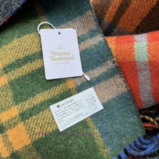 New colors have arrived 𝐕𝐢𝐯𝐢𝐞𝐧𝐧𝐞𝐖𝐞𝐬𝐭𝐰𝐨𝐝 🪐Classic Grid Saturn 🪐 Plaid cape shawl Vivienne Weswfhyqf7l - Image 10