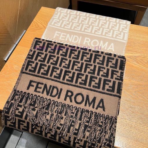 High quality It seems that this year's most popular scarf of the new gourmet Fendi has been 28v5bulq - Image 4