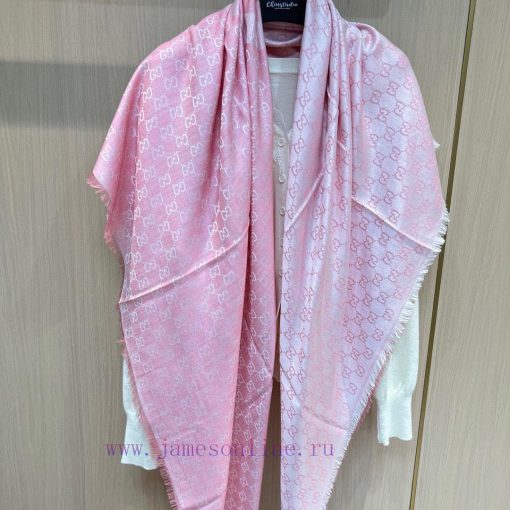GUCCl Belle Edition - The Most Valuable Classic to BuyAlphabet Jacquard Two tone Shawl Black1ajvbnqd - Image 9