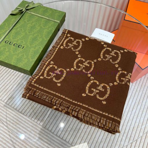 Synchronized Double G Jacquard Double sided Shawl Style Classic, Elegant and Fashionable, Note3np4yc - Image 5