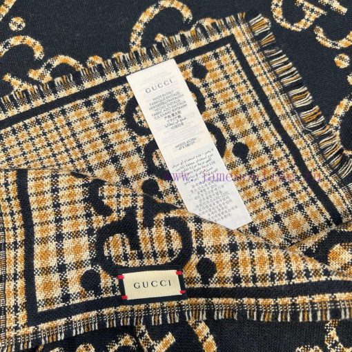 Synchronized Double G Jacquard Double sided Shawl Style Classic, Elegant and Fashionable, Noeo5jc2qo - Image 8