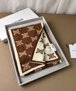 Celine Original 2024 New Knitted Scarf with a low-key luxury feel, top-notch softness, eliteay7to7nc