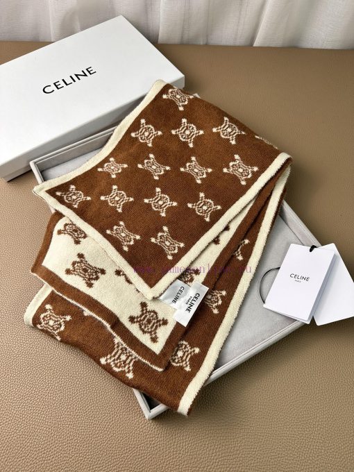 Celine Original 2024 New Knitted Scarf with a low-key luxury feel, top-notch softness, eliteay7to7nc - Image 3